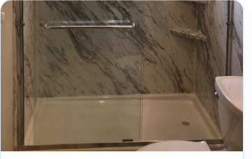 Tub to shower conversion