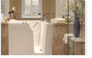 Ella's Bubbles walk-in bathtub installation